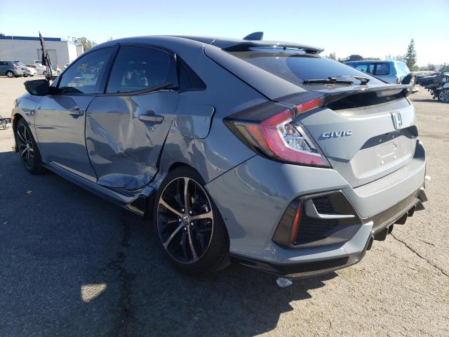 2021 HONDA CIVIC SPORT VIN: SHHFK7H42MU408560