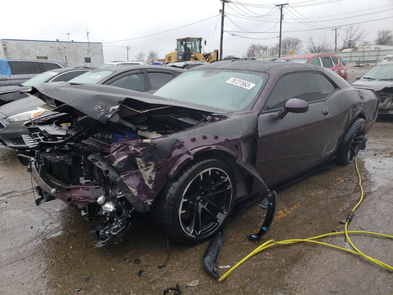 2022 DODGE CHALLENGER R/T SCAT PACK VIN:2C3CDZFJ8NH163928