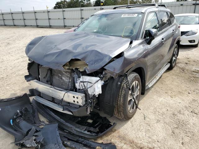 2021 TOYOTA HIGHLANDER XLE VIN: 5TDGZRAHXMS534543
