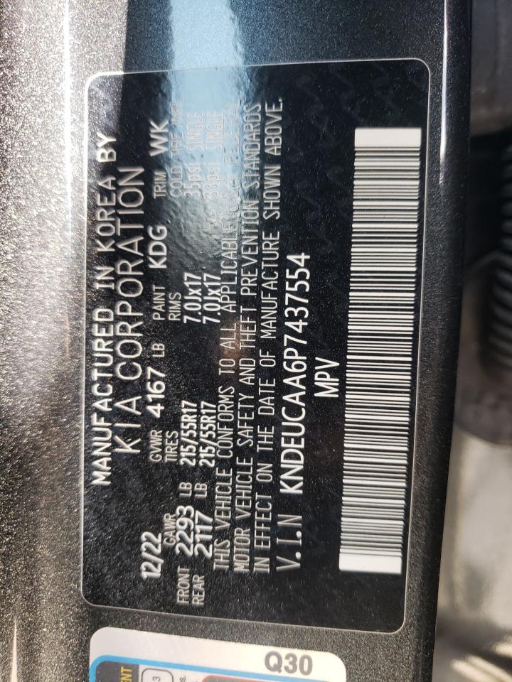 2023 KIA SELTOS S VIN:KNDEUCAA6P7437554
