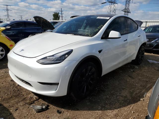 2021 TESLA MODEL Y VIN: 5YJYGDEE5MF225158