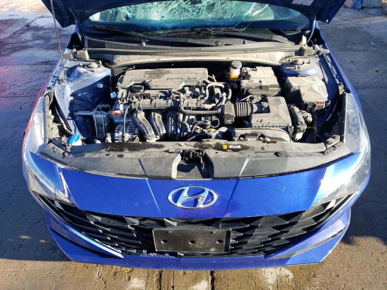 2022 HYUNDAI ELANTRA SEL VIN:5NPLM4AG8NH080842