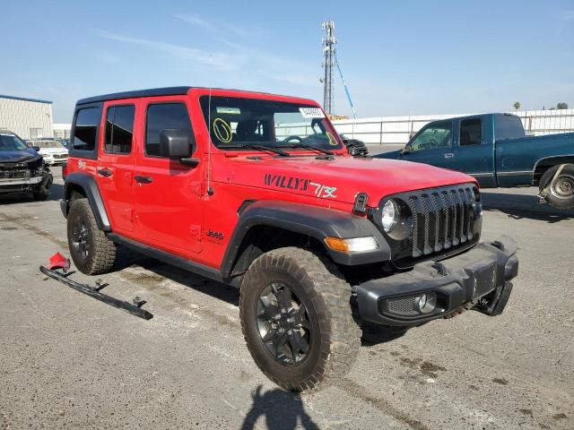 2021 JEEP WRANGLER UNLIMITED SPORT VIN: 1C4HJXDG7MW819896