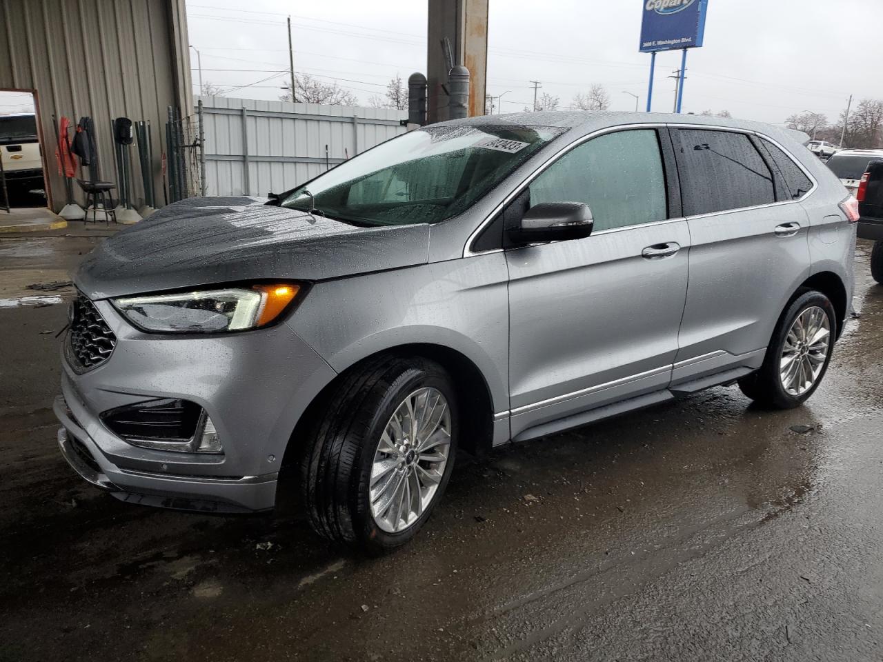 2022 FORD EDGE TITANIUM VIN:2FMPK4K93NBA88930