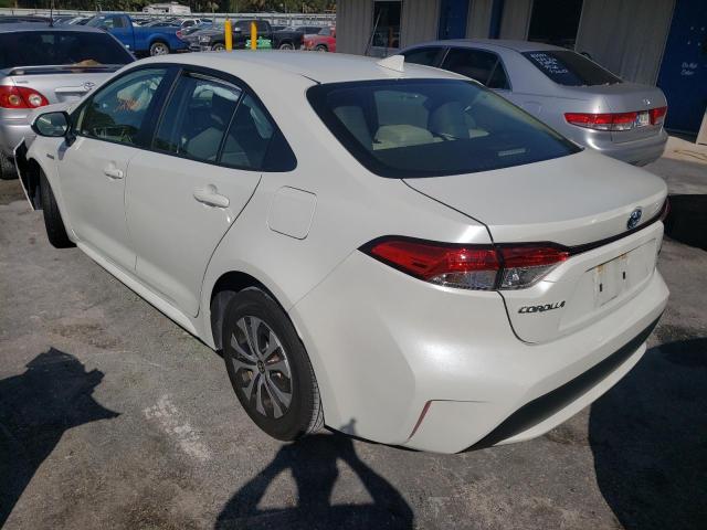 2021 TOYOTA COROLLA LE VIN: JTDEAMDE3MJ021537