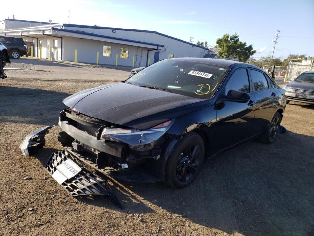 2021 HYUNDAI ELANTRA SEL VIN: 5NPLS4AG4MH031982