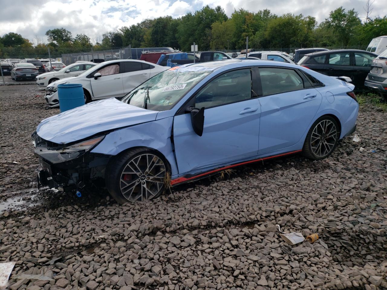 2023 HYUNDAI ELANTRA N  VIN:KMHLW4AK6PU010078