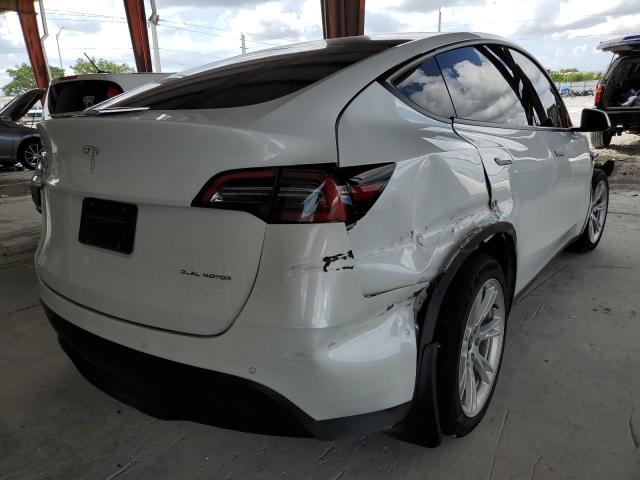 2021 TESLA MODEL Y VIN: 5YJYGAEE8MF267158