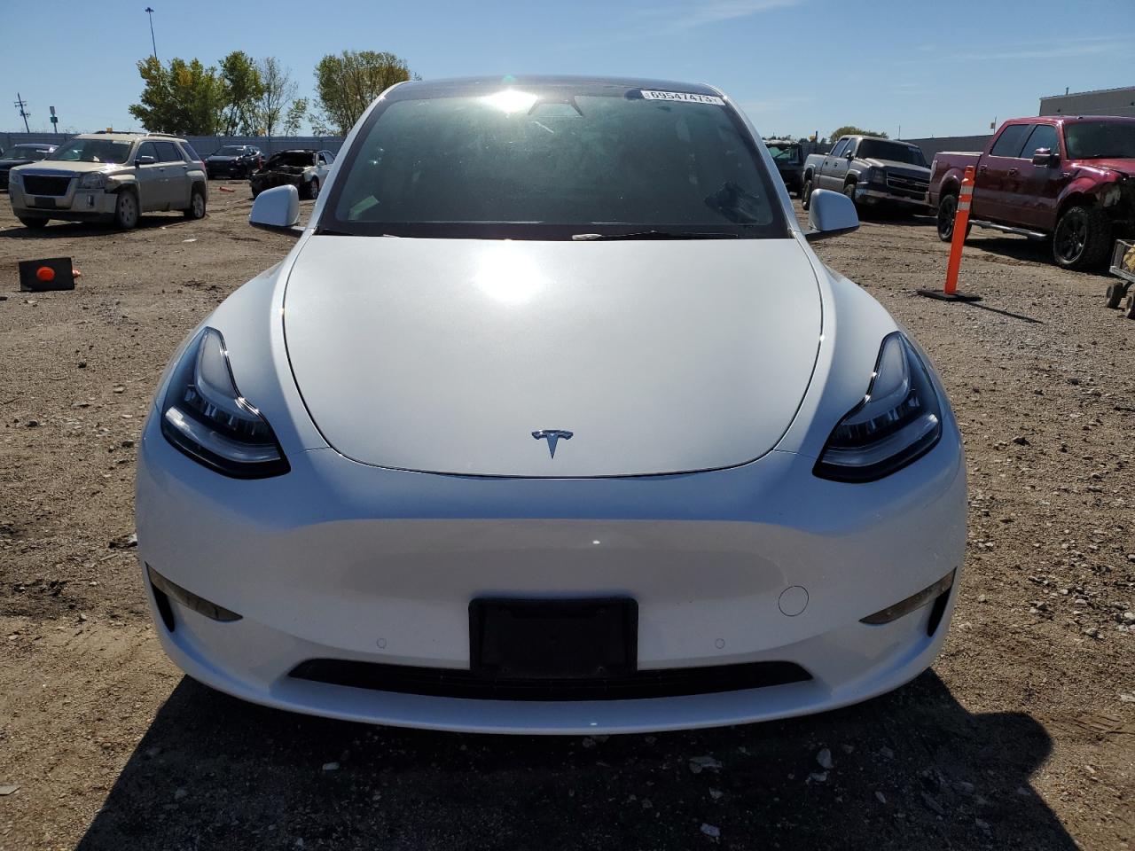 2022 TESLA MODEL Y  VIN:7SAYGDEE0NF449698