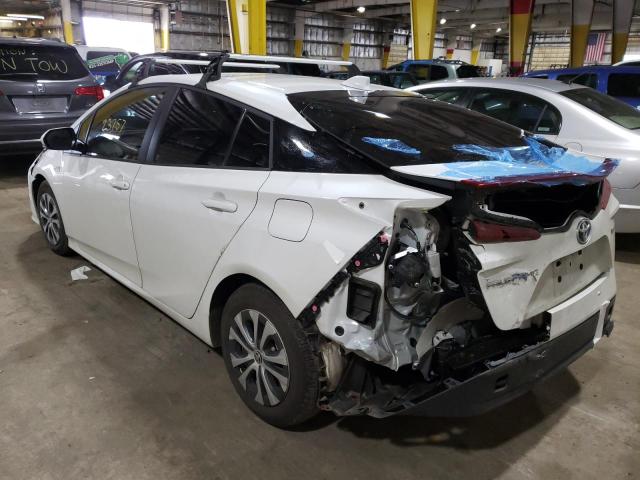 2021 TOYOTA PRIUS PRIME LE VIN: JTDKAMFP1M3185374