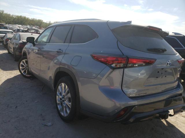 2021 TOYOTA HIGHLANDER HYBRID LIMITED VIN: 5TDXBRCH2MS050433