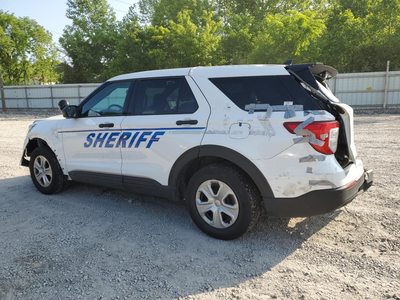 2022 FORD EXPLORER POLICE INTERCEPTOR VIN:1FM5K8AB7NGA02952