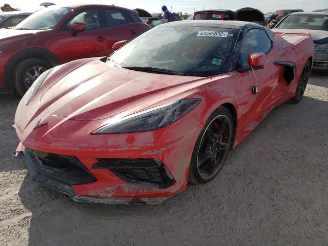 2021 CHEVROLET CORVETTE STINGRAY 3LT VIN: 1G1YC3D49M5109583