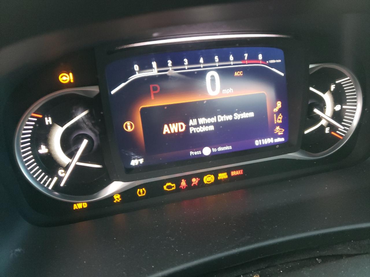 2022 HONDA PASSPORT ELITE VIN:5FNYF8H08NB014788