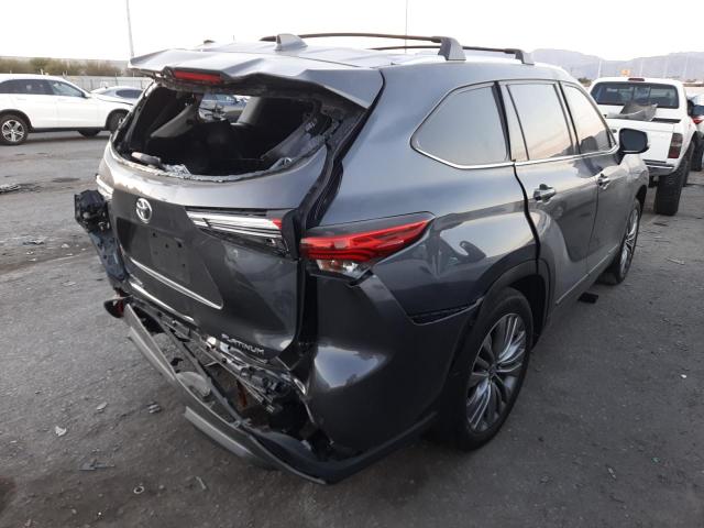 2021 TOYOTA HIGHLANDER PLATINUM VIN: 5TDFZRAH6MS037114