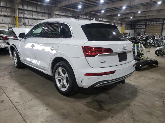 2021 AUDI Q5 PREMIUM VIN: WA1AAAFYXM2016795