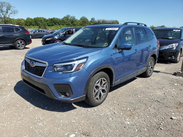 2021 SUBARU FORESTER PREMIUM VIN: JF2SKAFCXMH406144