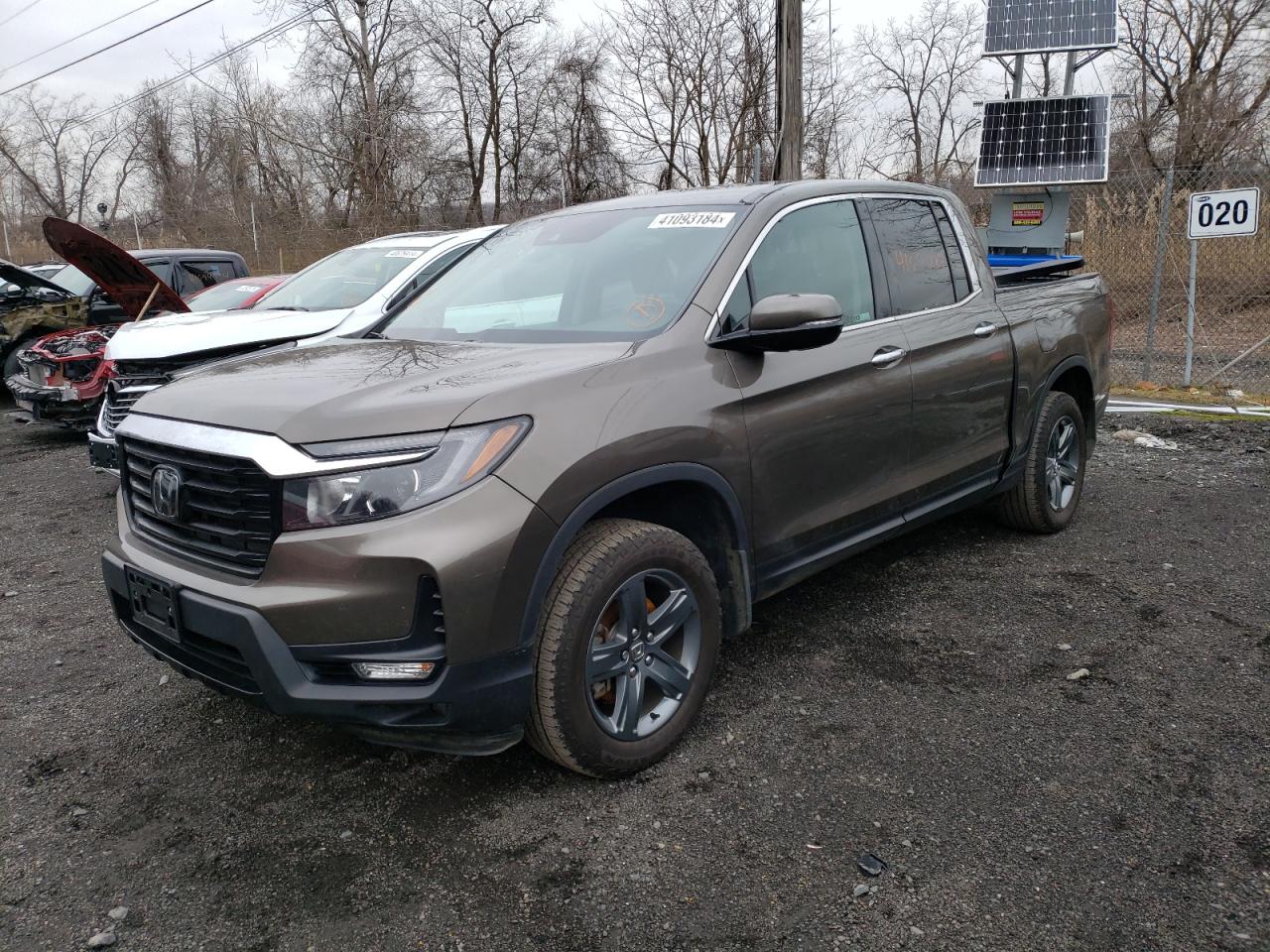 2022 HONDA RIDGELINE RTL VIN:5FPYK3F7XNB037835