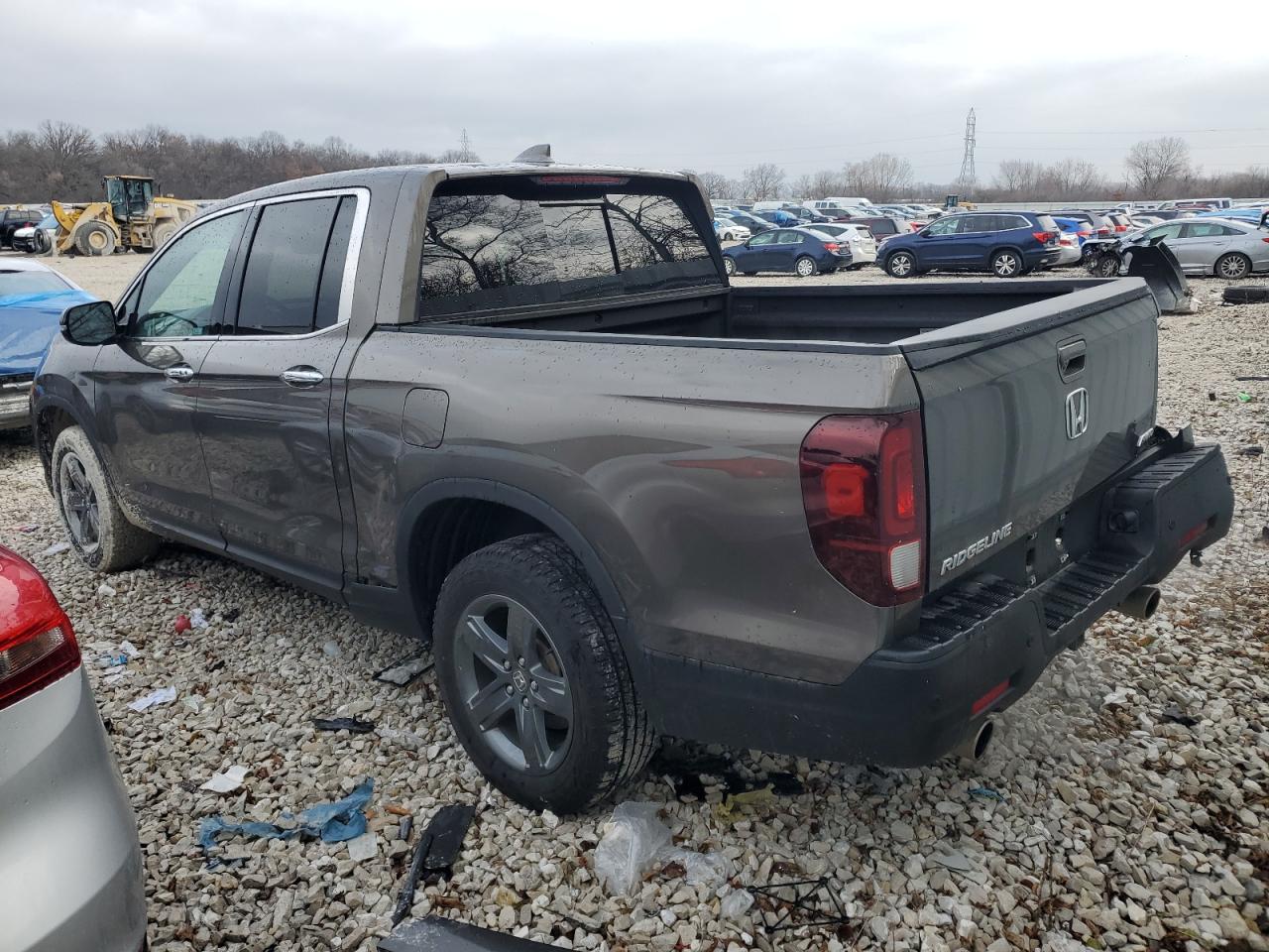 2022 HONDA RIDGELINE RTL VIN:5FPYK3F77NB029661