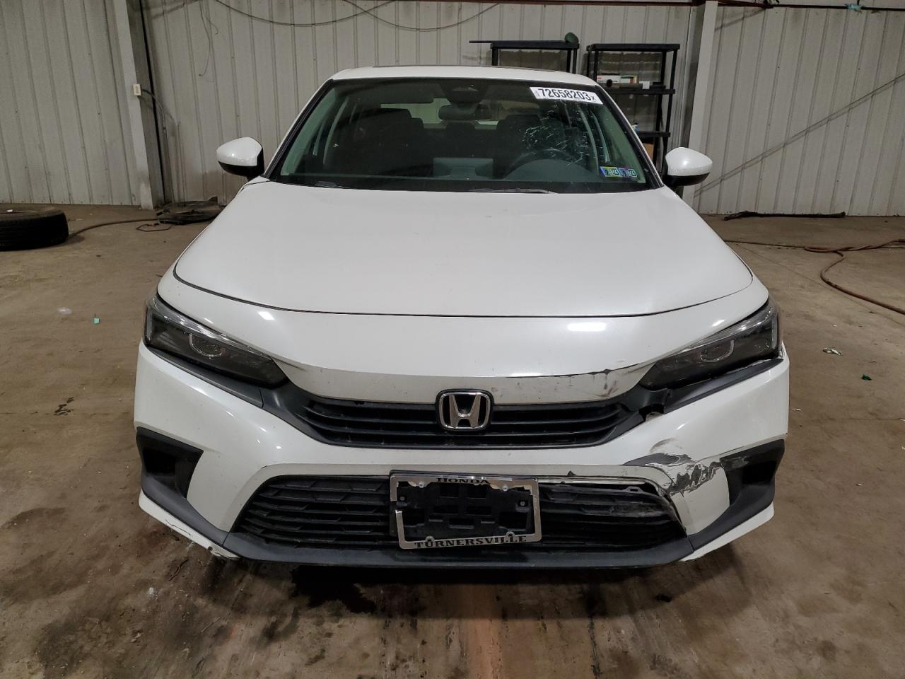 2022 HONDA CIVIC EX VIN:JHMFE1F7XNX001482