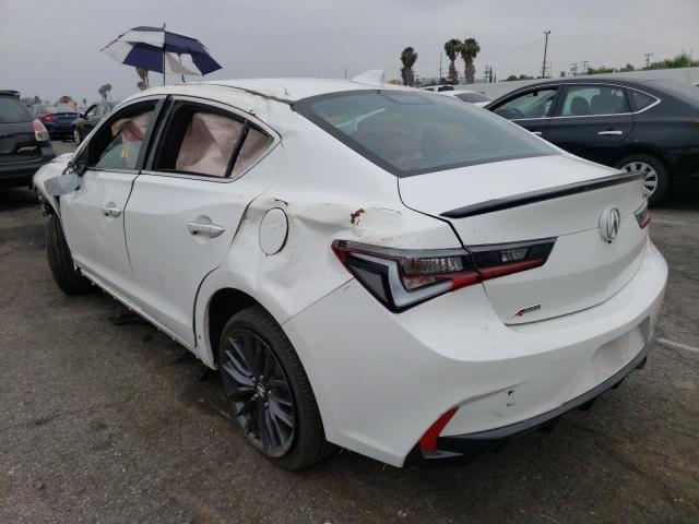 2021 ACURA ILX PREMIUM A-SPEC VIN: 19UDE2F83MA010826