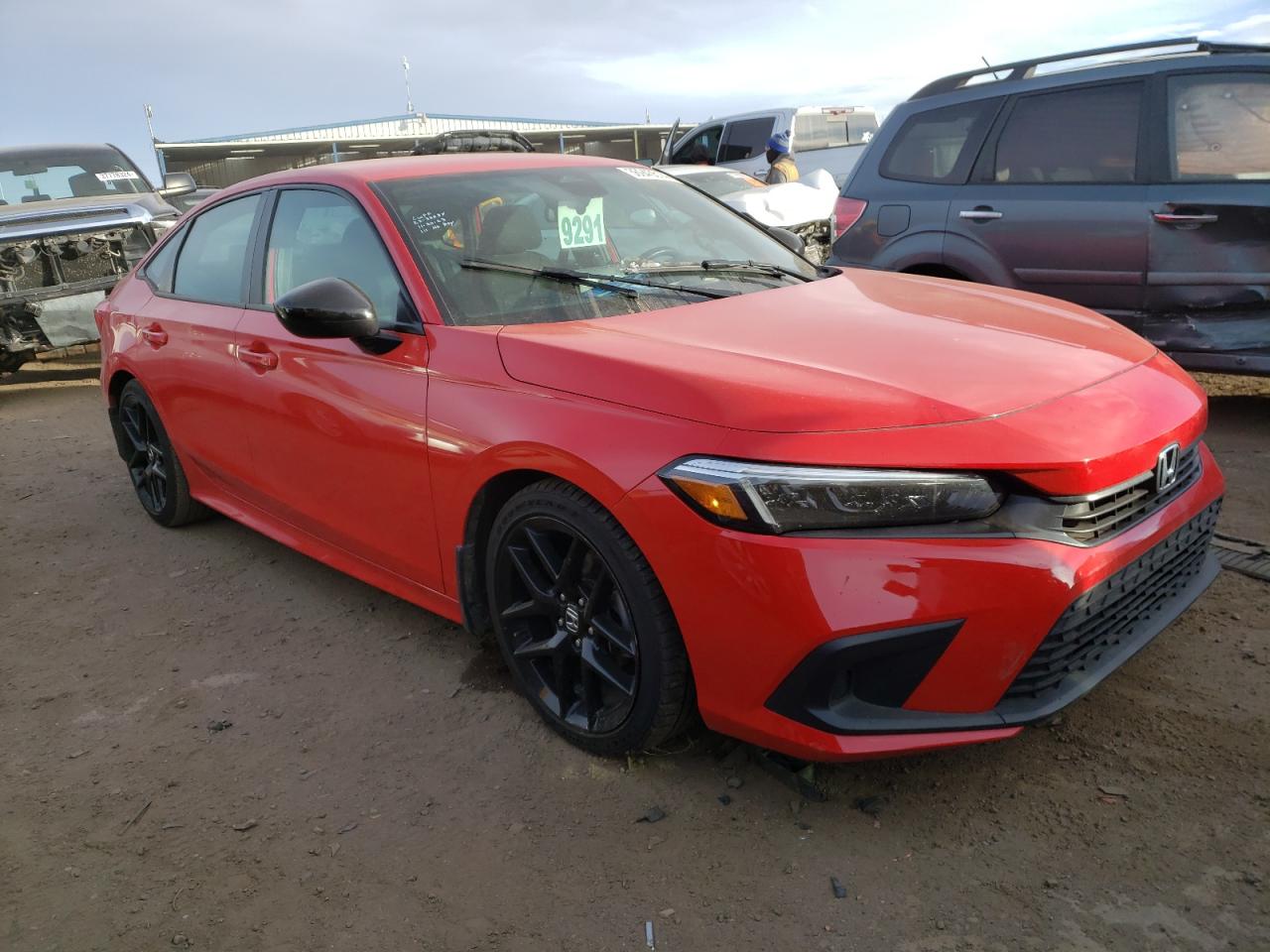 2023 HONDA CIVIC SPORT VIN:2HGFE2F53PH530335