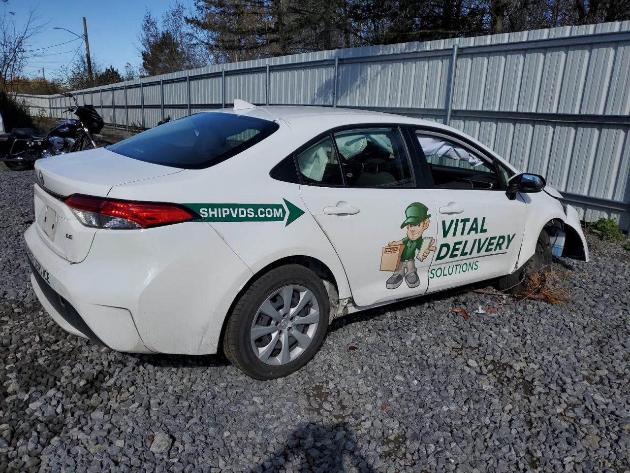 2022 TOYOTA COROLLA LE VIN:JTDEPMAE2N3015429