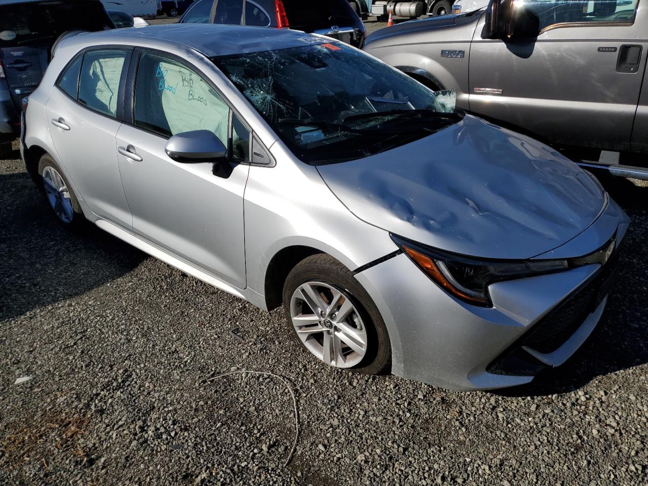 2022 TOYOTA COROLLA SE VIN:JTND4MBE5N3155540