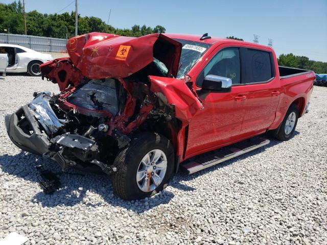 2021 CHEVROLET SILVERADO K1500 LT VIN: 3GCUYDED7MG169365