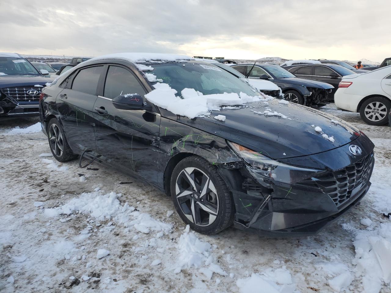 2022 HYUNDAI ELANTRA SEL VIN:KMHLN4AG2NU292800