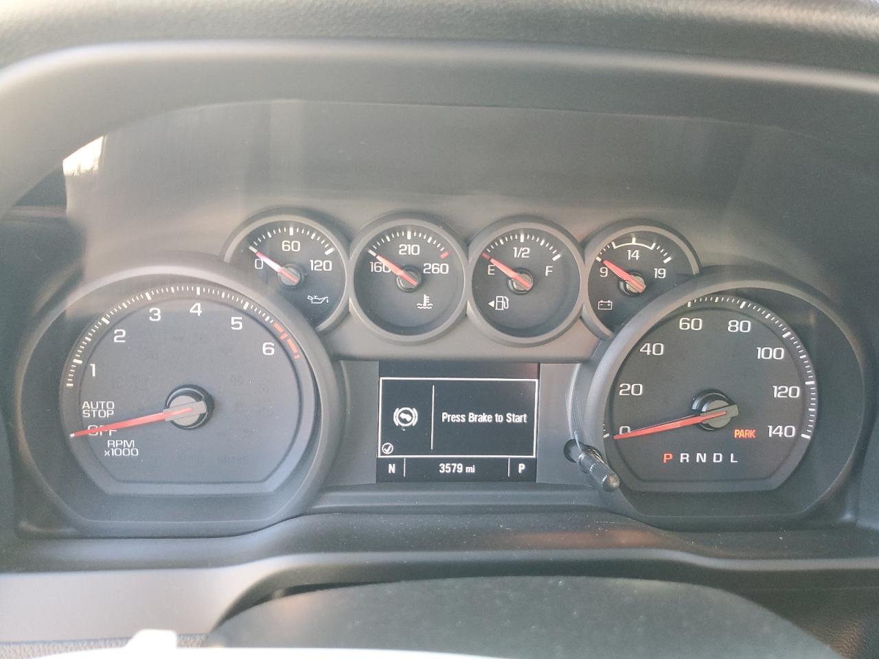 2022 CHEVROLET SILVERADO K1500 CUSTOM VIN:1GCPDBEK0NZ576165