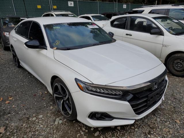 2021 HONDA ACCORD SPORT VIN: 1HGCV1F38MA099738