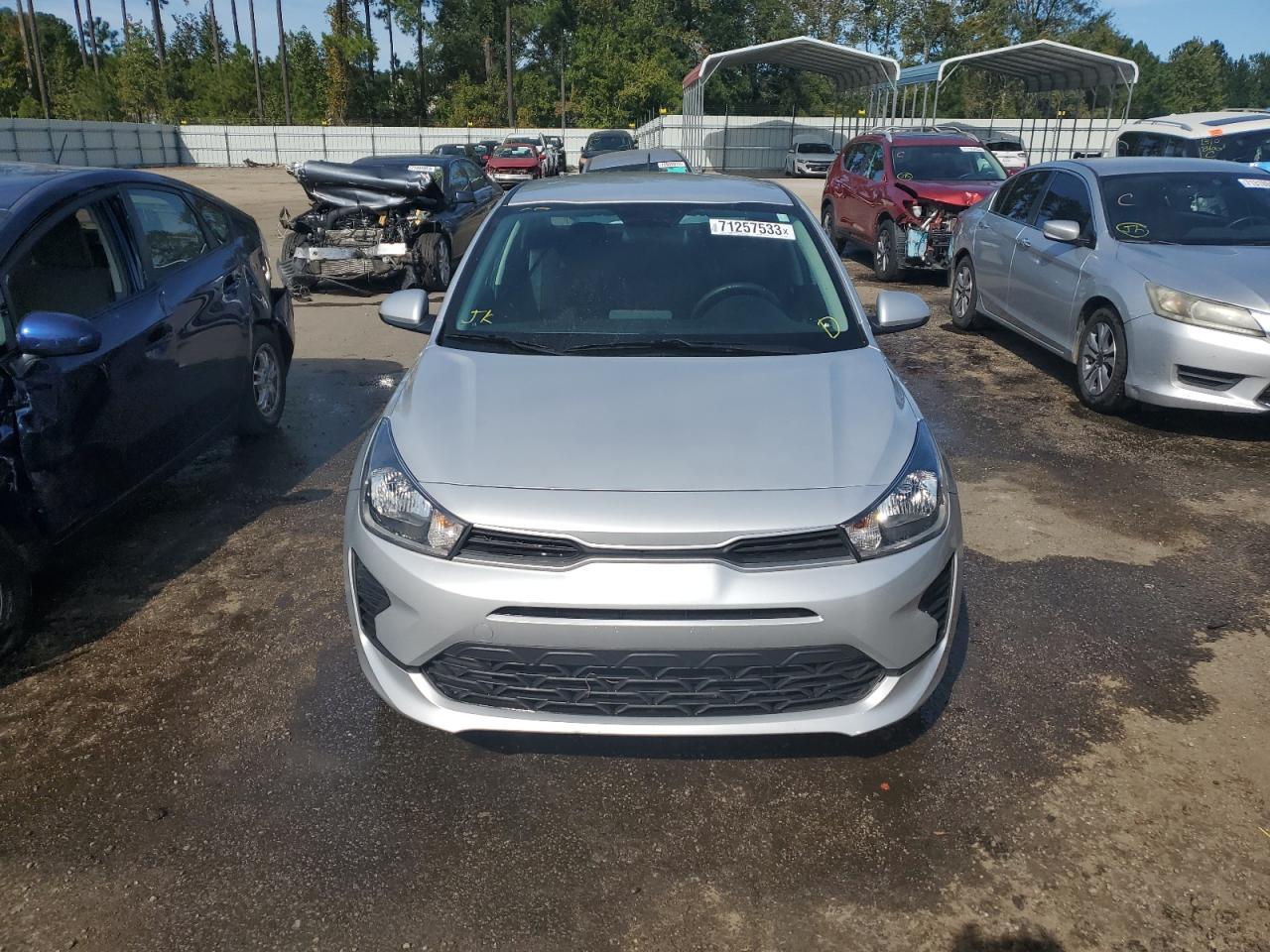 2022 KIA RIO LX VIN:3KPA24ADXNE480408