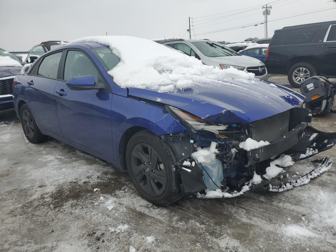 2022 HYUNDAI ELANTRA SEL VIN:KMHLS4AG3NU337686