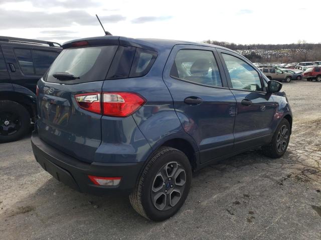 2021 FORD ECOSPORT S VIN: MAJ3S2FE2MC418821