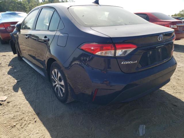 2021 TOYOTA COROLLA LE VIN: JTDEAMDE2MJ002574