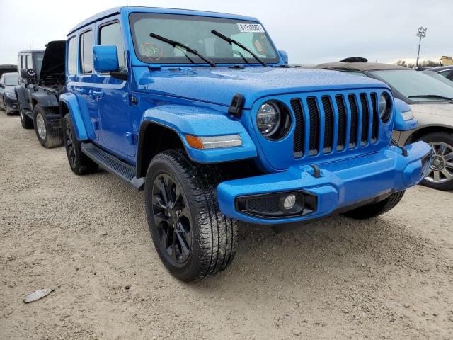 2021 JEEP WRANGLER UNLIMITED SAHARA VIN: 1C4HJXEG1MW821383