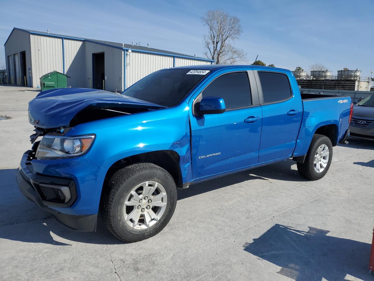 2022 CHEVROLET COLORADO LT VIN:1GCGTCEN9N1286525