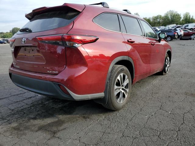 2021 TOYOTA HIGHLANDER XLE VIN: 5TDGZRBHXMS088618