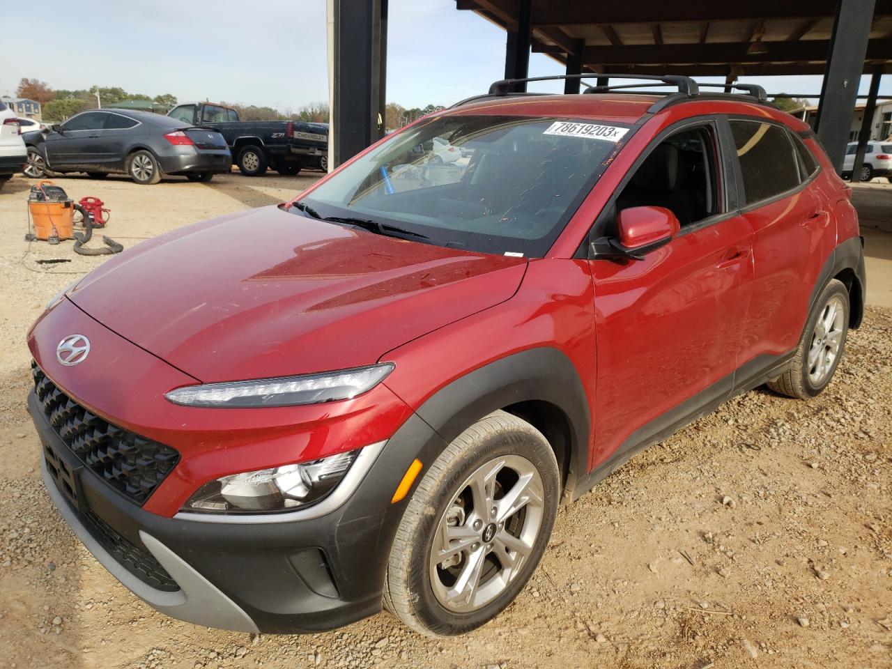 2022 HYUNDAI KONA SEL VIN:KM8K62AB3NU871537
