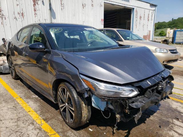 2021 NISSAN SENTRA SR VIN: 3N1AB8DV7MY322314