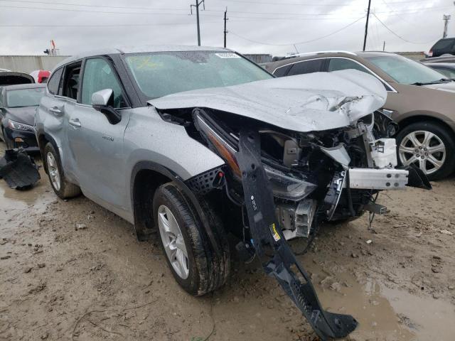 2021 TOYOTA HIGHLANDER HYBRID LE VIN: 5TDBBRCH7MS036330