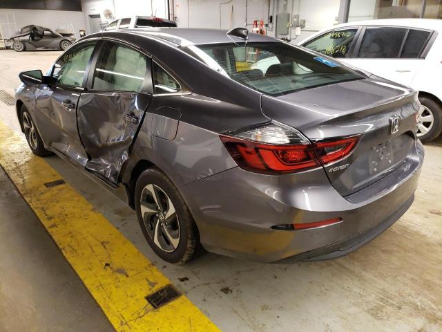 2021 HONDA INSIGHT EX VIN: 19XZE4F52ME011257