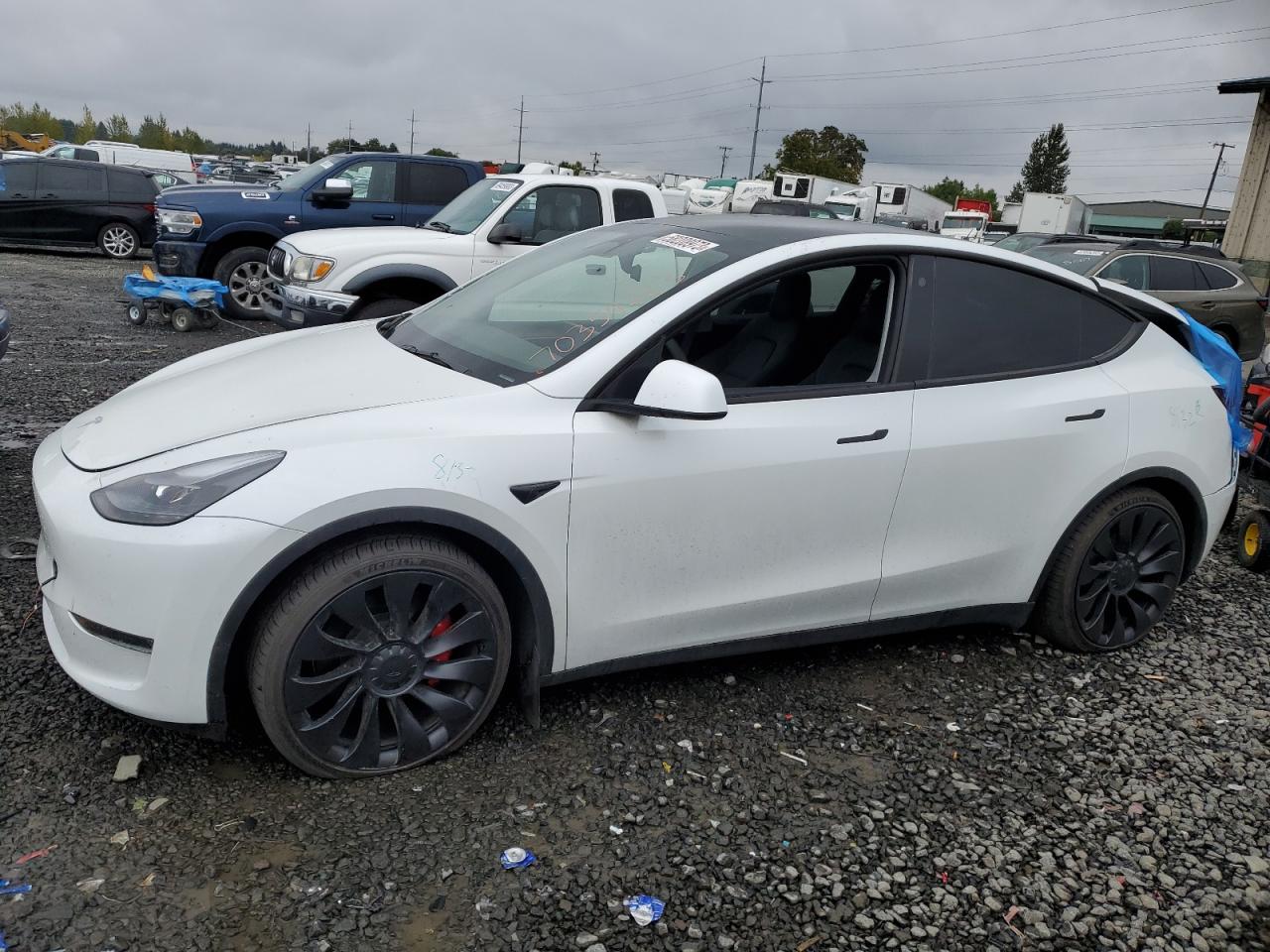 2022 TESLA MODEL Y  VIN:7SAYGDEF5NF539471