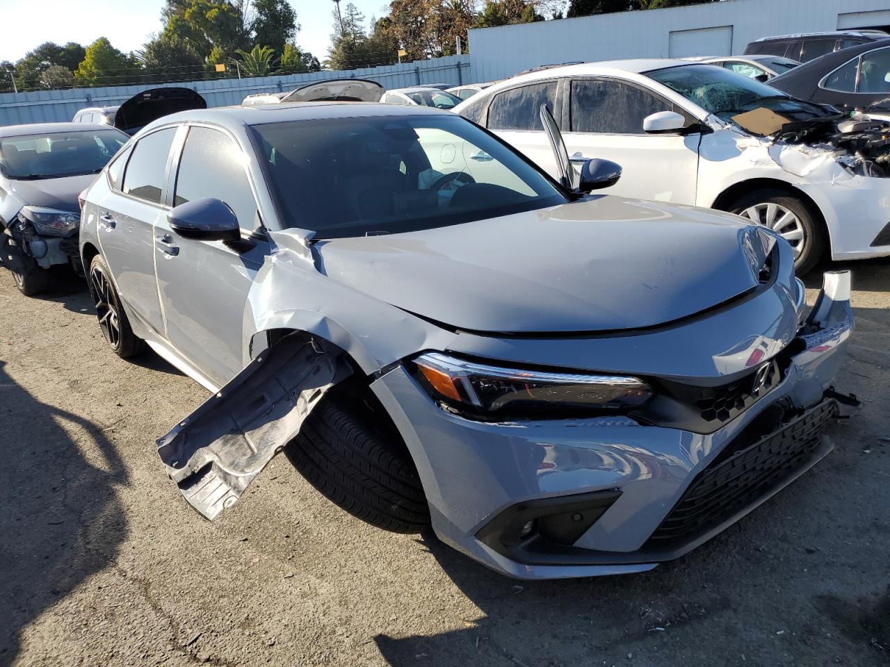 2022 HONDA CIVIC SPORT TOURING VIN:19XFL1H87NE020049