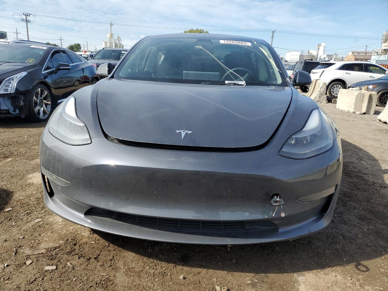 2022 TESLA MODEL 3  VIN:5YJ3E1EB0NF359596