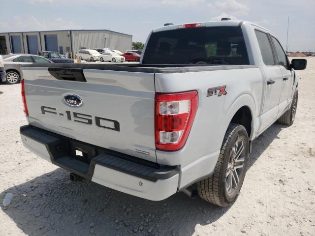 2021 FORD F150 SUPERCREW VIN: 1FTEW1CP4MKD45576