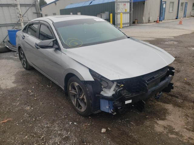 2021 HYUNDAI ELANTRA SEL VIN: 5NPLN4AG4MH020875