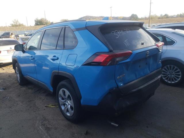 2021 TOYOTA RAV4 LE VIN: 2T3F1RFV9MW150026