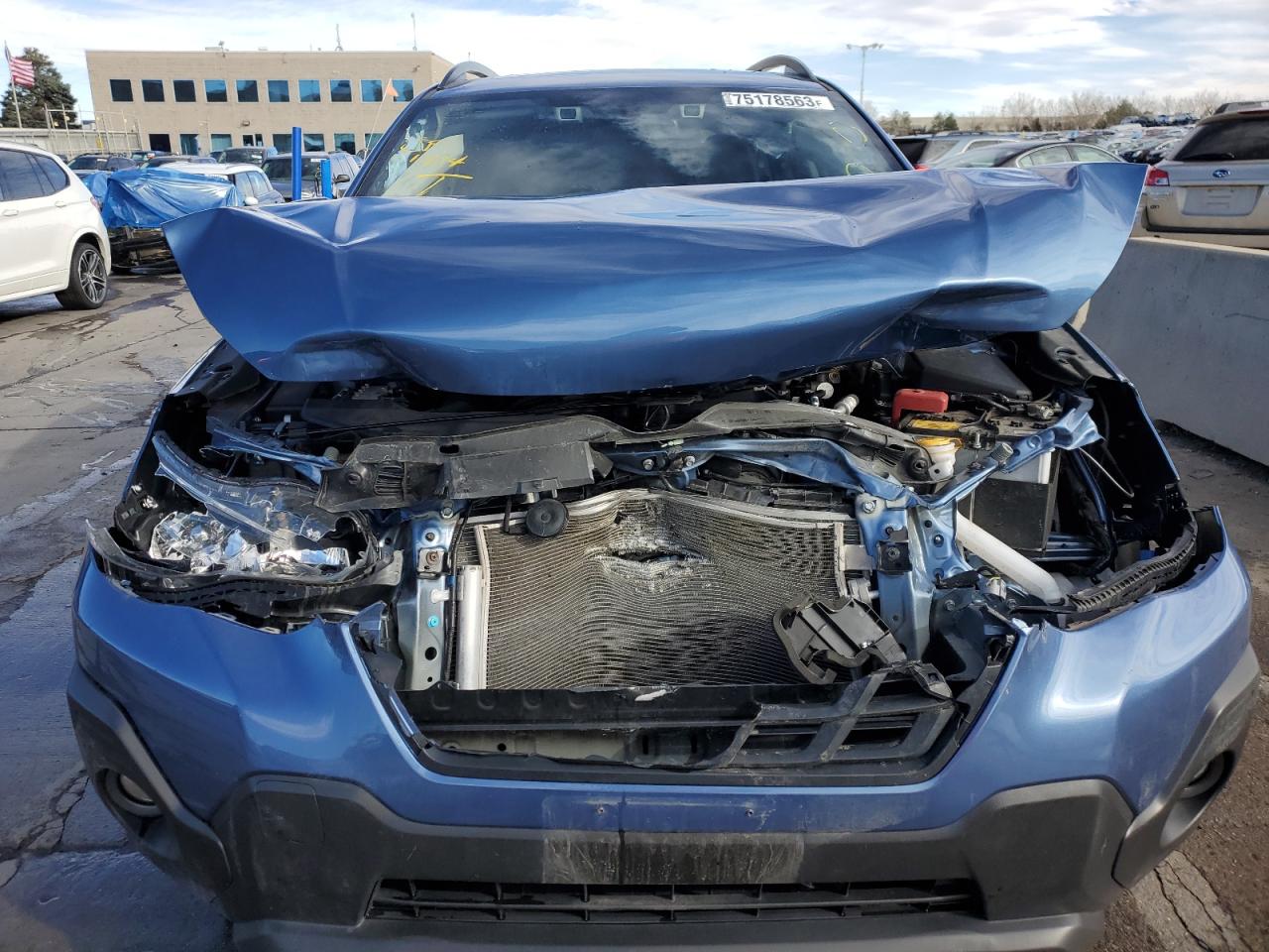 2022 SUBARU CROSSTREK SPORT VIN:JF2GTHSC4NH251478